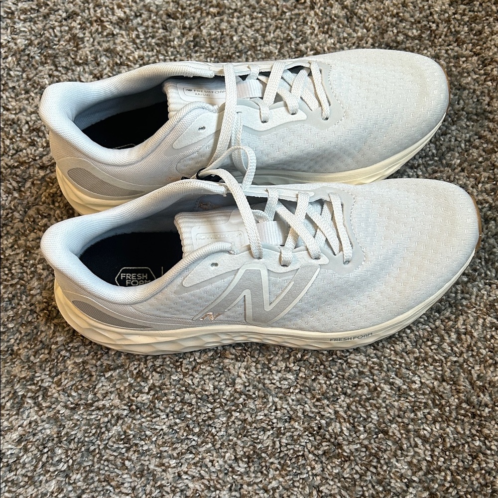 New Balance Cream Athletic Shoes